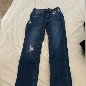 Embroidered Judy Blue jeans